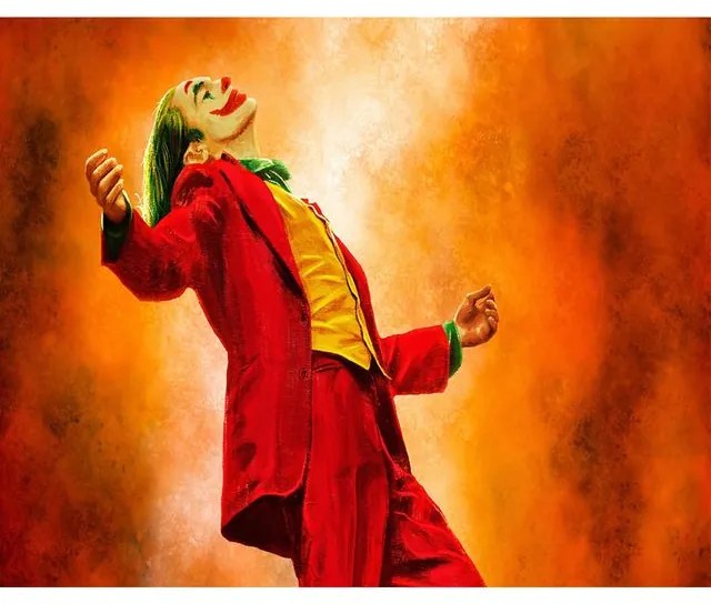 Pictura pe numere cu un cadru "Joker 4" 50x40 cm