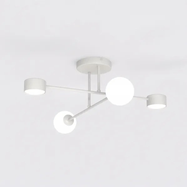 Lustră aplicată HOLON 2xG9/8W/230V + 2xGX53/12W gri