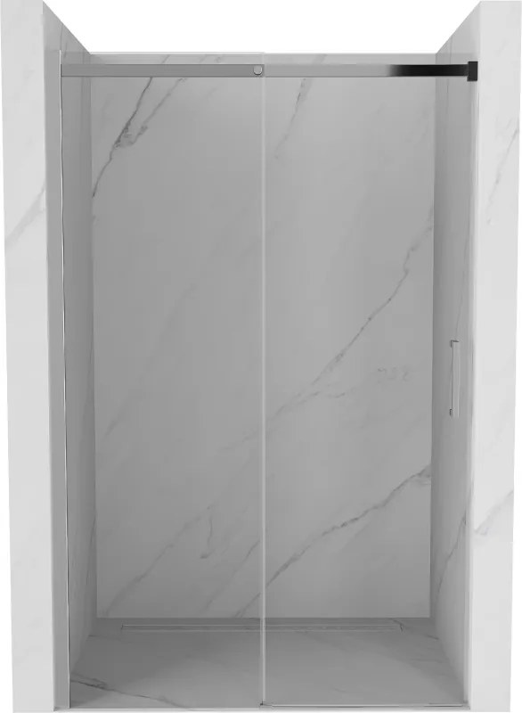 Mexen Omega uși de duș glisante 150 cm, transparente, crom - 825-150-000-01-00