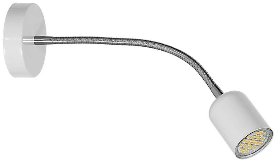 Lampă flexibilă MAXI 1xGU10/40W/230V albă