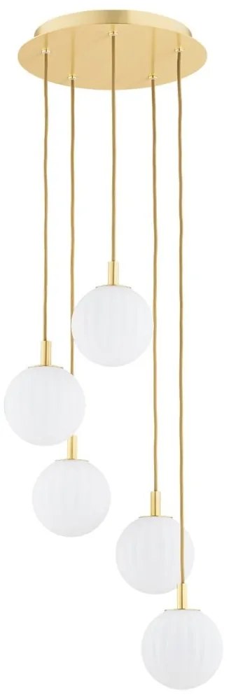 Lustra design modern cu 5 pendule Paloma