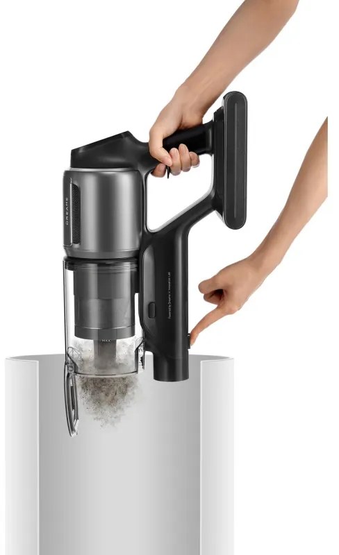 Aspirator vertical fara fir Dreame Z30 AquaCycle VZV77B, 855W, 310AW, 150000 rpm, 3 trepte, 0.32/0.4/0.6 l, 90 min, HEPA H14, LED, Motor fara perii, Negru