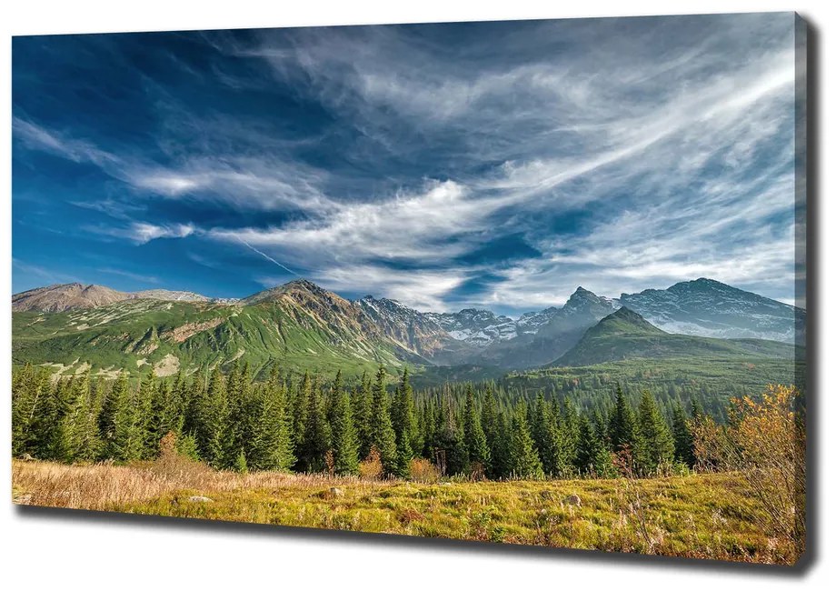 Tablou pe pânză Toamna în munții tatra