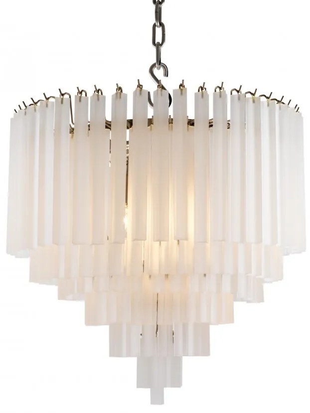 Candelabru LUX finisaj nickel, diametru 60cm, Nova 109494 HZ