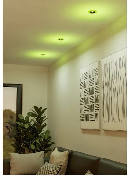 Eglo 901118- Set 3xLED RGB dimmabil corp de iluminat pentru baie CALONGE 3,8W/230V IP44 + telecomandă