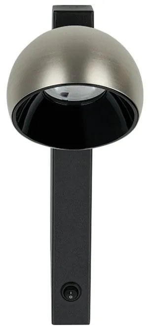 Aplica spot LED directionabil BRUSHED NICKEL ZB-25341