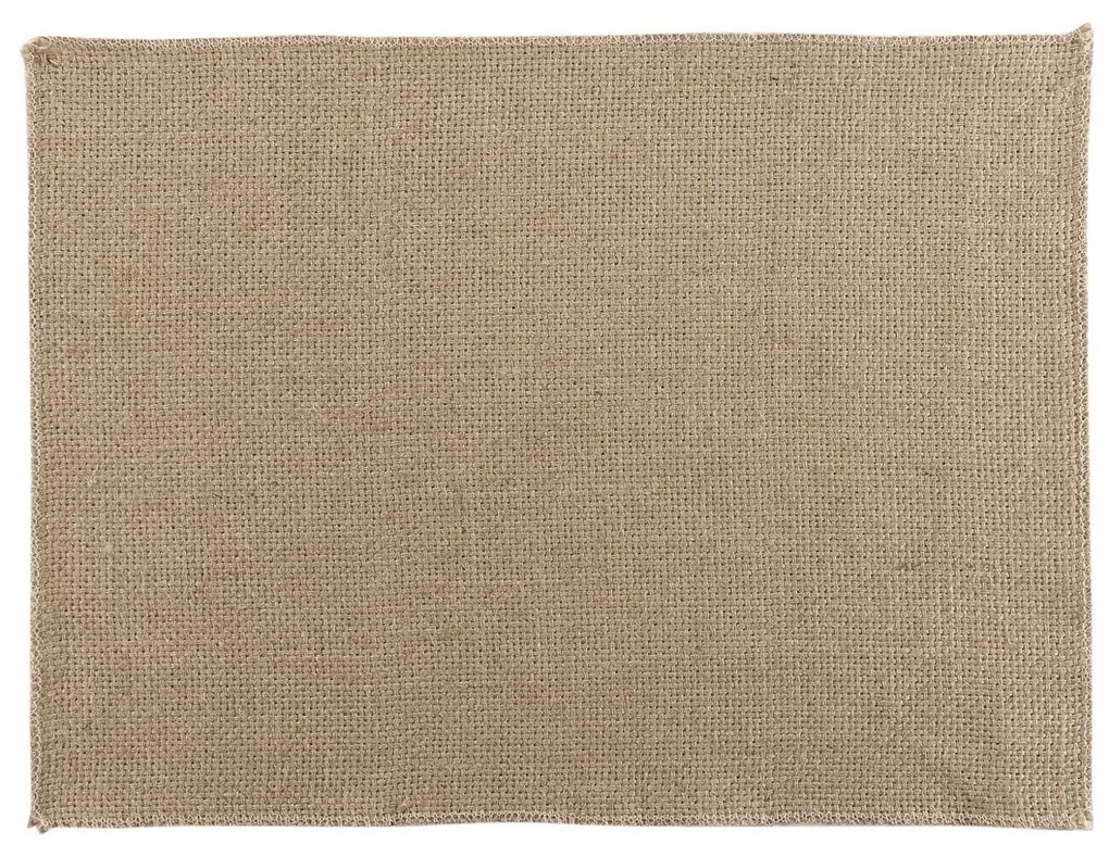 Set de masă Douceur d intérieur  2 SETS DE TABLE 33 x 45 CM JUTE UNI LENY X2