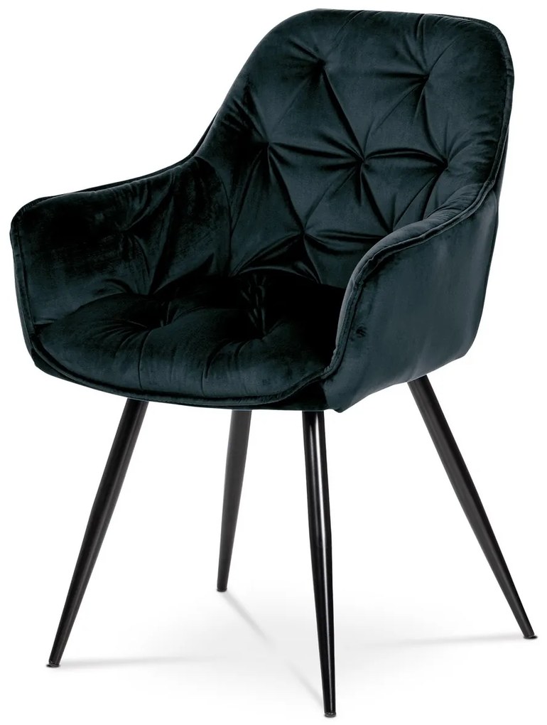 Set de scaune de sufragerie DCH-421 BK4, 2 buc.