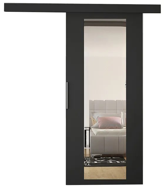 Uși culisante Larouche 4 (Negru mat). 1083355