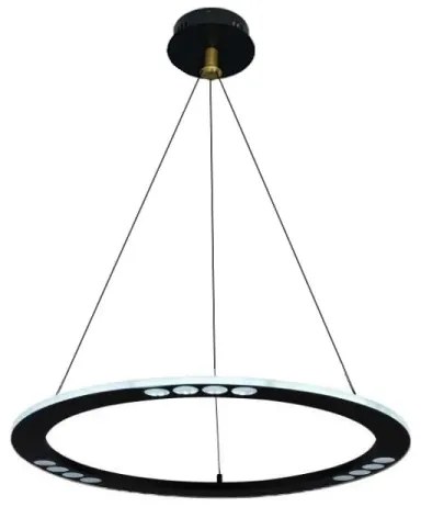 Lustră LED dimabilă pe cablu LED/40W/230V 3000-6500K + telecomandă