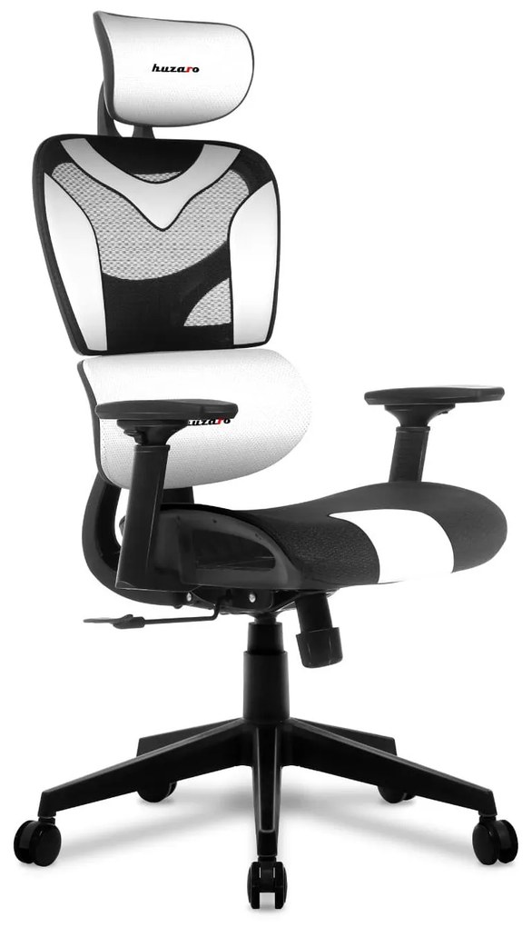 Fotoliu gaming Cruiser 8 (negru + alb). 1087458