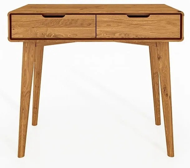 Măsuță de toaletă din stejar 90x40 cm Greg - The Beds