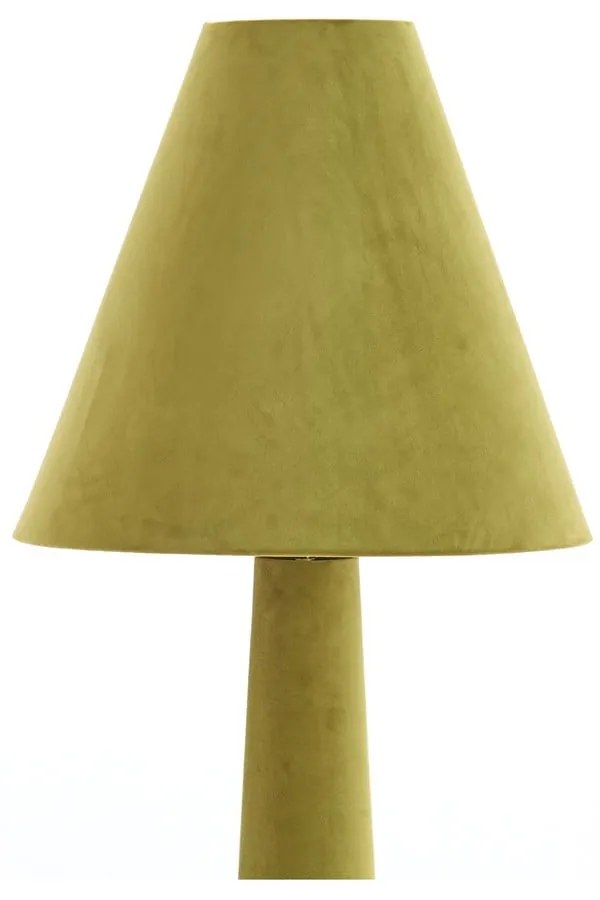 Lampadar verde cu abajur textil (înălțime 168 cm) Devia – Light &amp; Living