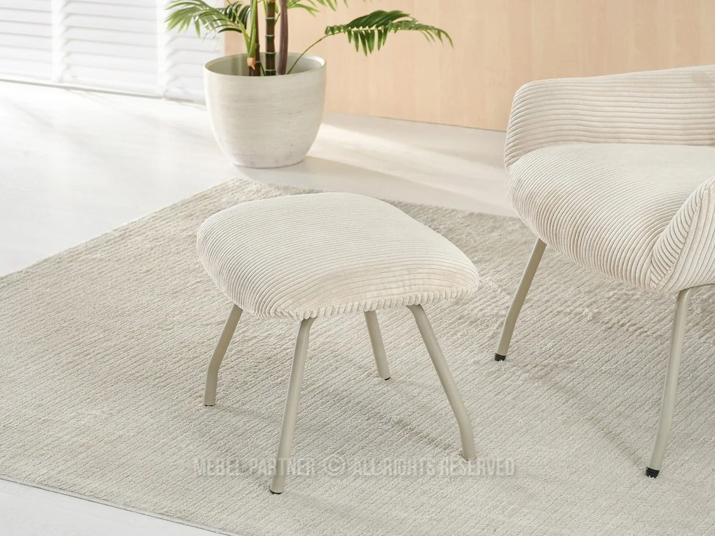 Fotoliu Condor (bej deschis + bej). Promo -20%. 1109987