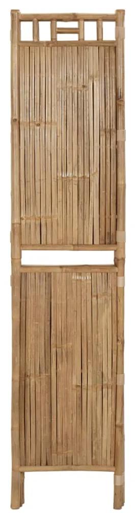 Paravan de camera cu 3 panouri, 120 x 180 cm, bambus 120 x 180 cm, 1