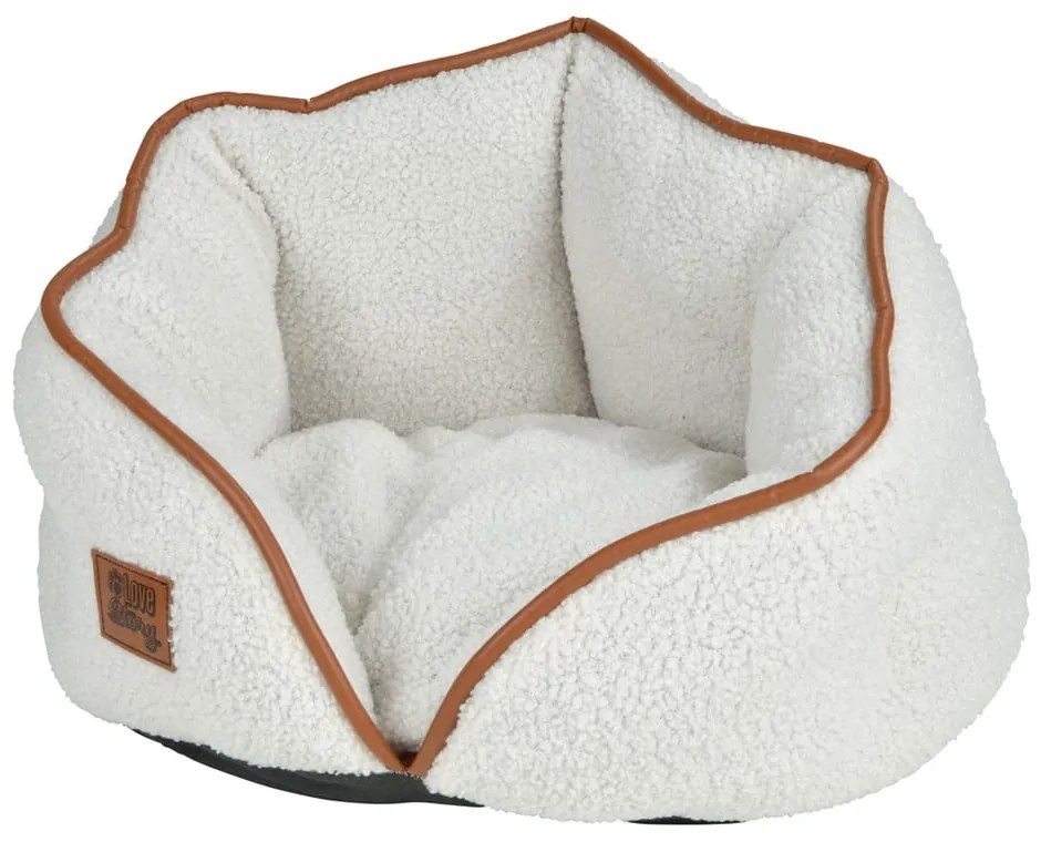 Pat pentru animale de companie crem pentru câini 32x40 cm – Love Story
