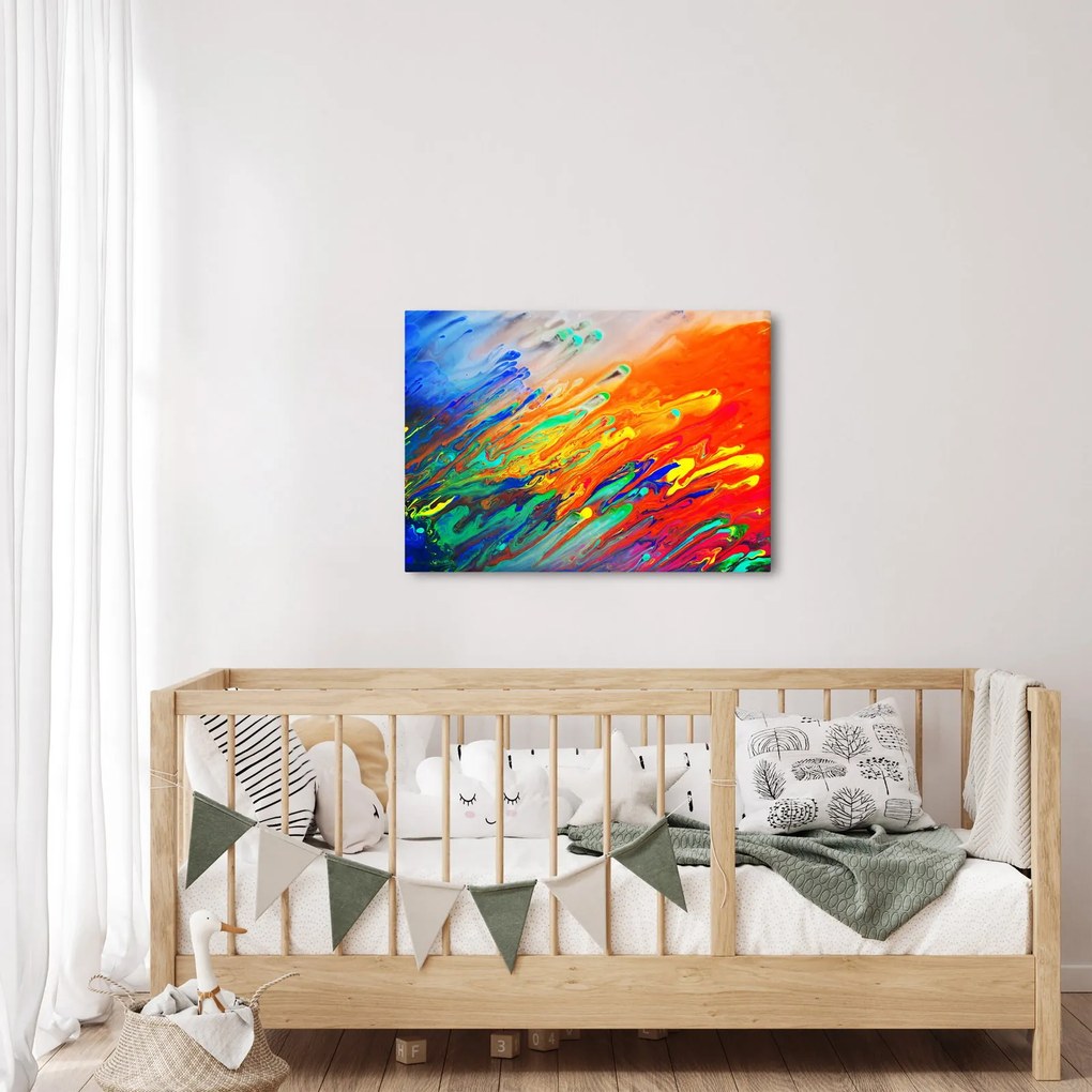 Tablou - Abstract colorat (70x50 cm)