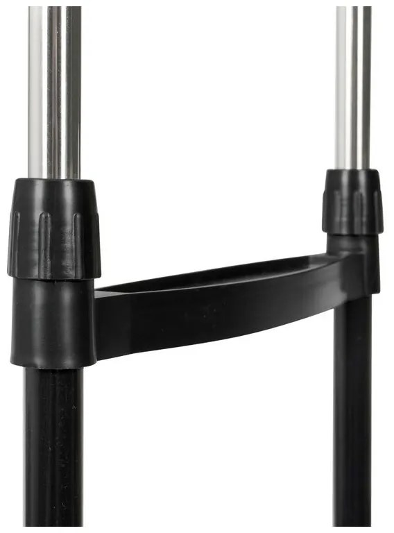 Suport de haine retractabil Compactor ECO Stender, negru