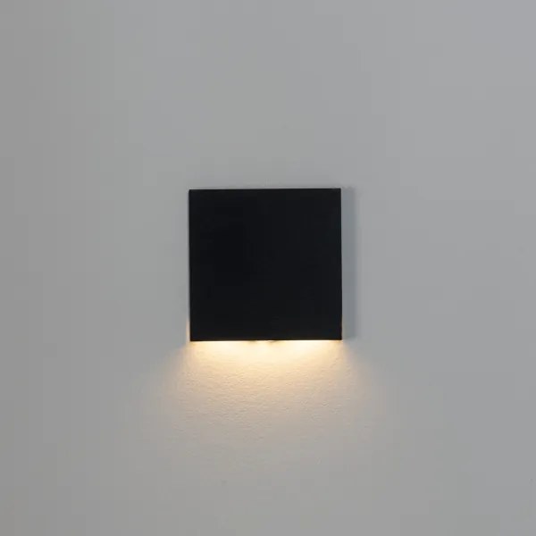 Kanlux 90824 - aplică LED pentru scări MAGNIK LED/1,7W/230V CCT neagră, cu design pătrat