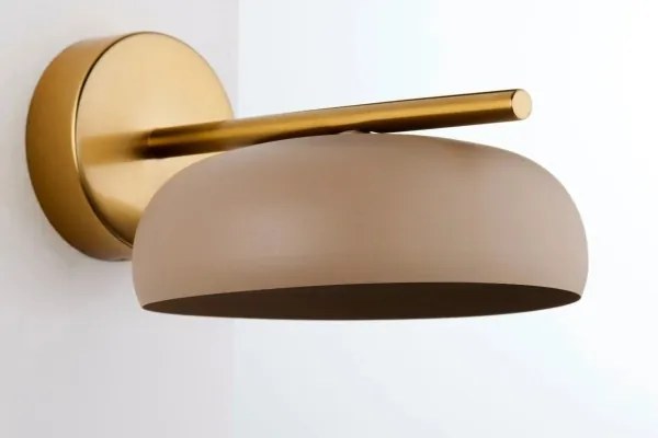 Aplica de perete OLAF 1xGX53/12W/230V bej/auriu