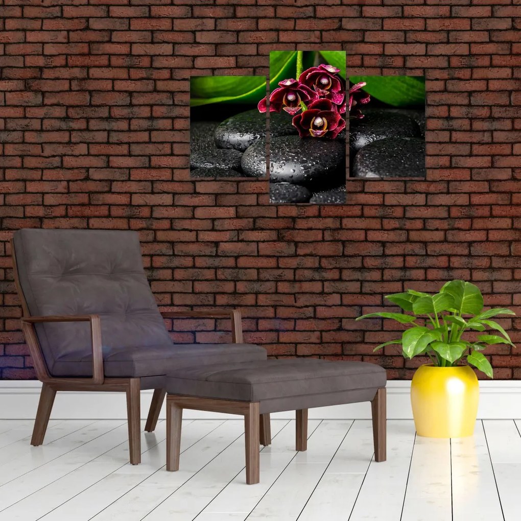 Tablou - Pietre de lavă (90x60 cm)