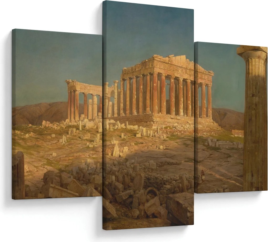 Tablou - Frederic Edwin Church, The Parthenon, reproducere (90x60 cm)