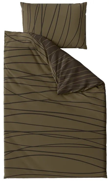 Lenjerie de pat din bumbac SOFIA DREAM maro Dimensiune lenjerie de pat: 70 x 90 cm | 140 x 200 cm