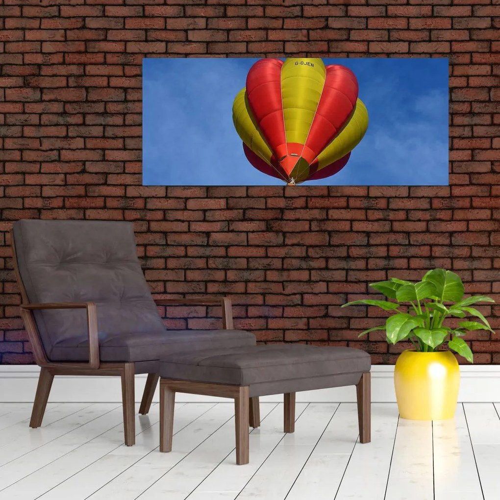 Tablou cu balon zburând (120x50 cm)