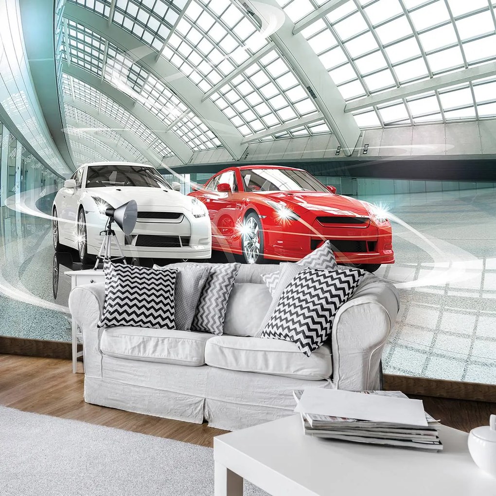 Fototapet - Autosalon luxos (254x184 cm)