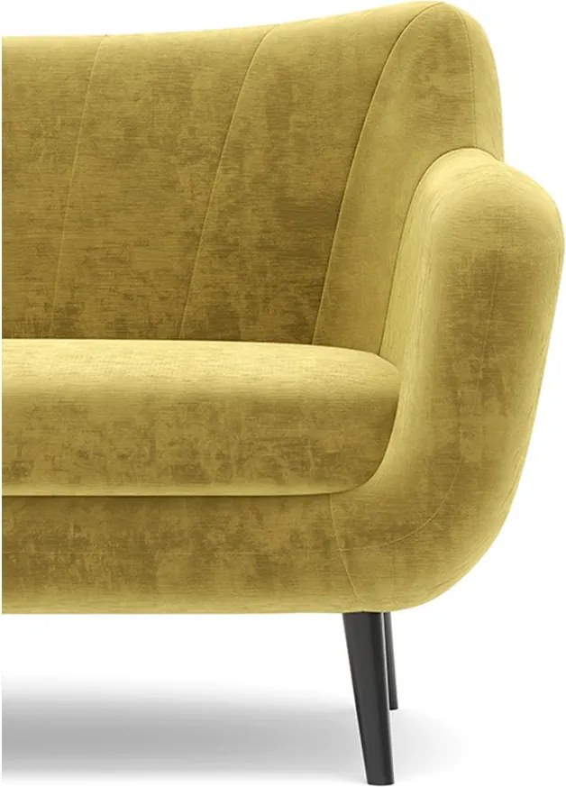 Canapea lemn masiv Lando 145×76 cm