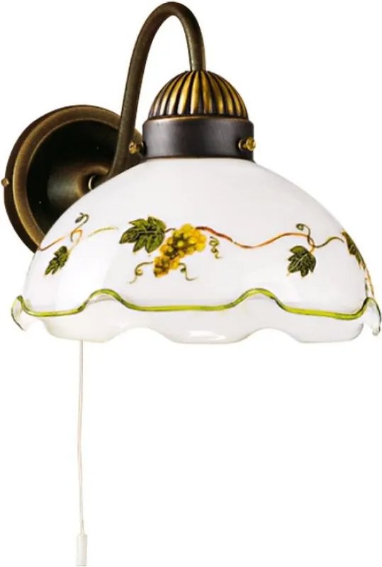 Kolarz 731.61.110 - Aplica de perete NONNA 1xE27/75W/230V vișiniu