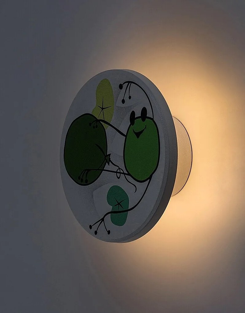 Aplica camera copii motiv broscuta si baloane Froggo LED CCT