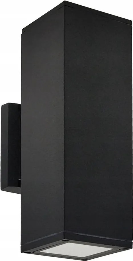 Aplică de perete pentru exterior, 2xGU10/35W/230V, IP54, neagră