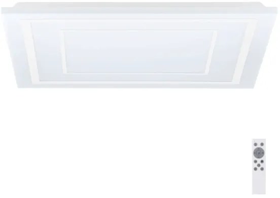 Plafonieră RGBW dimabilă Eglo 900959 ALBARCA LED/18W/230V + telecomandă