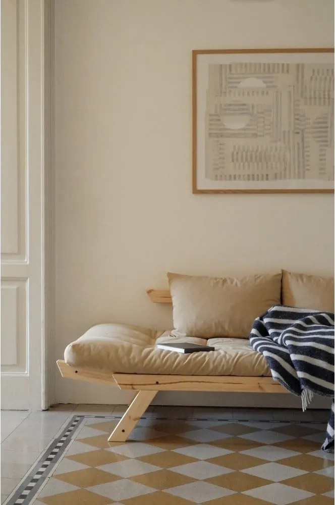 Canapea variabilă KARUP Design Bebop Natural, gri - bej