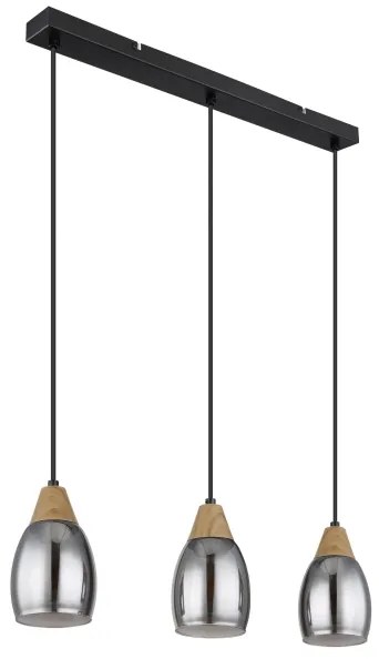 Lustră pe cablu REID 3xE27/15W/230V Globo 15706-3H