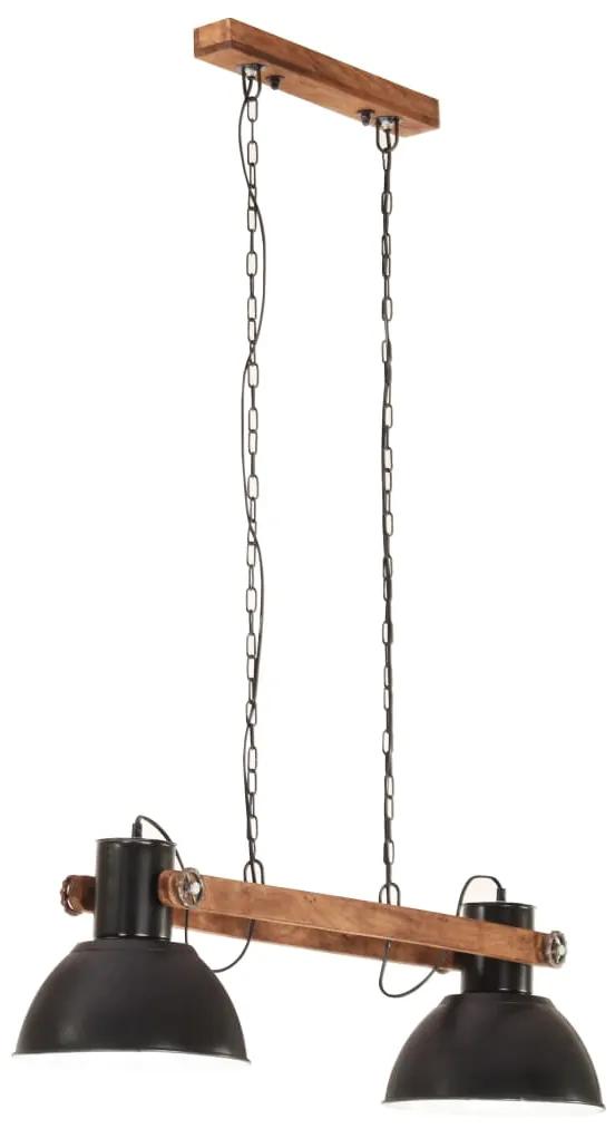 Lampa suspendata industriala, negru, 109 cm, 25 W, E27 Negru, 1, 1
