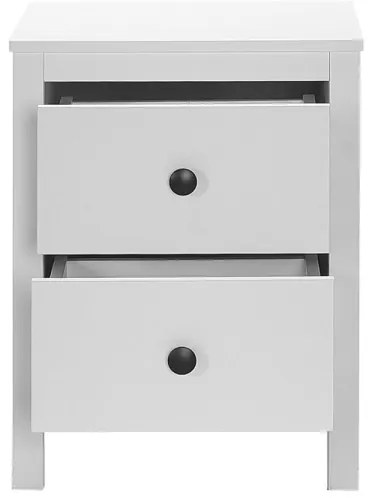 Noptieră 61x46 cm alb