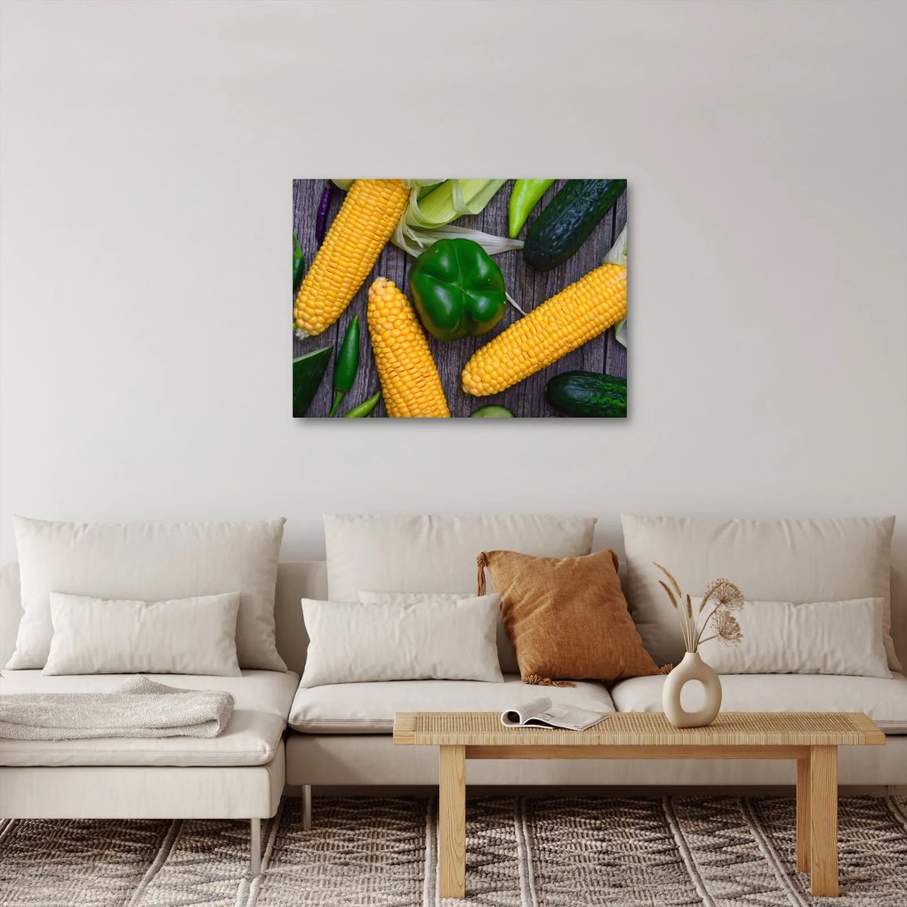 Tablou - legume (70x50 cm)