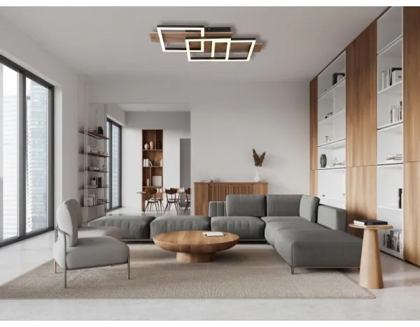 Plafonieră LED Globo 67350-24 JEFFRY LED/24W/230V 3000K 33x58 cm