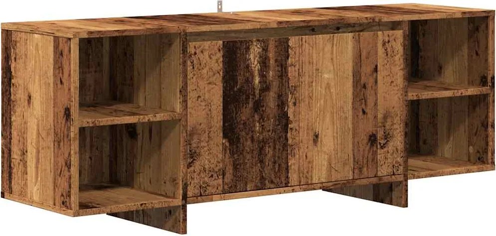 vidaXL Dulap TV, lemn vechi, 130x35x50 cm, lemn prelucrat