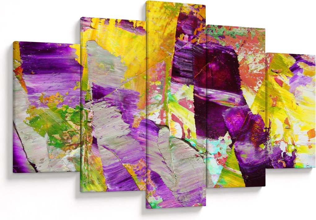 Tablou cu abstracție - pictura (150x105 cm)