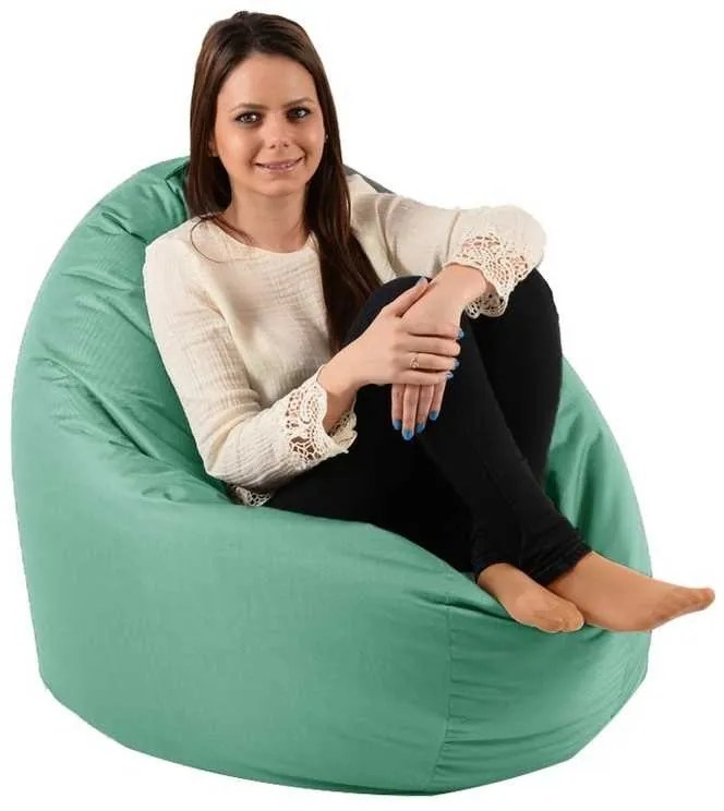 Fotoliu Relaxo XL , Material Impermeabil - Light Mint