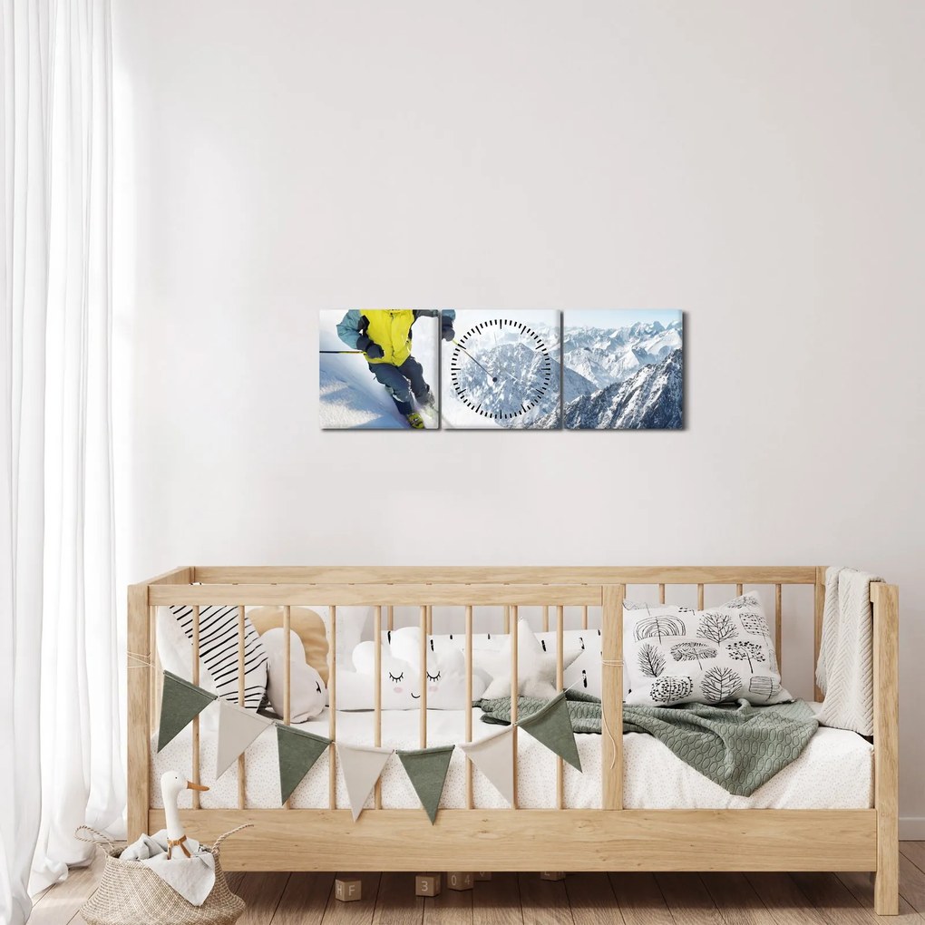 Tablou - Schior (cu ceas) (90x30 cm)