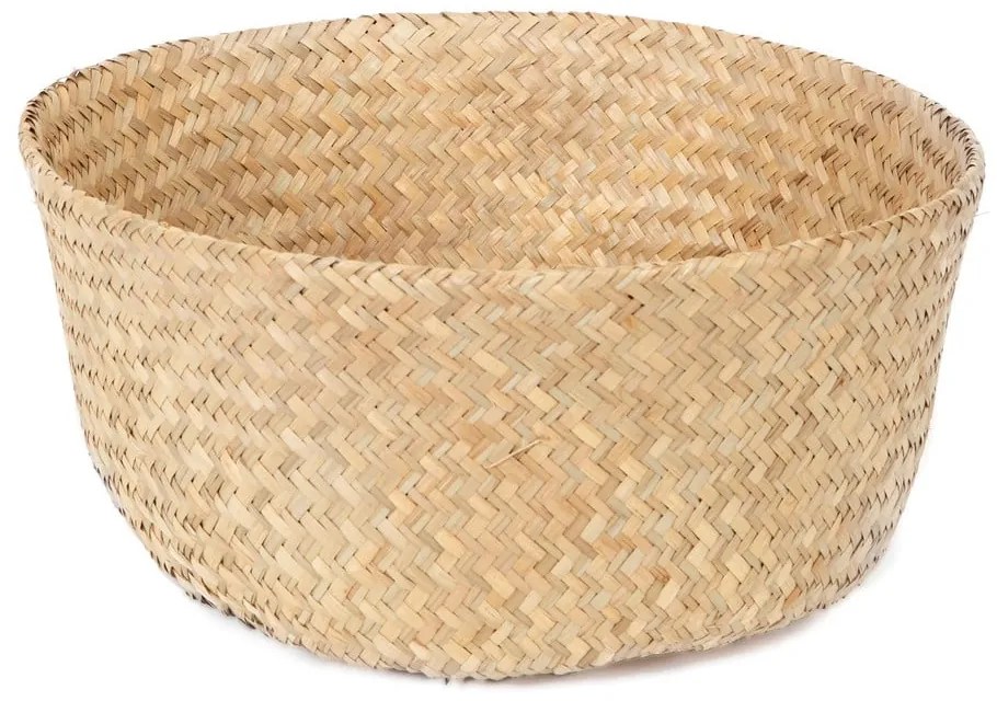 Coș depozitare din iarbă de mare, ⌀ 35 cm Seagrass - Compactor