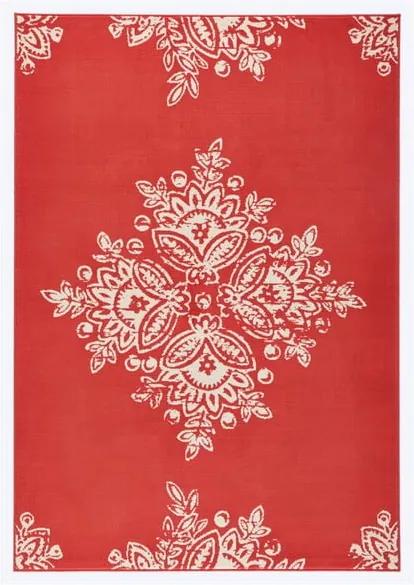 Covor Hanse Home Gloria Blossom. 160 x 230 cm, roșu