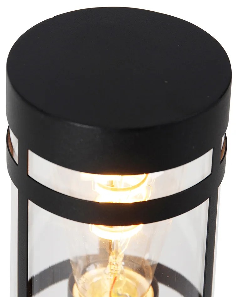 Lampă inteligentă de exterior neagră 80 cm IP44 incl. Wifi ST64 - Gleam