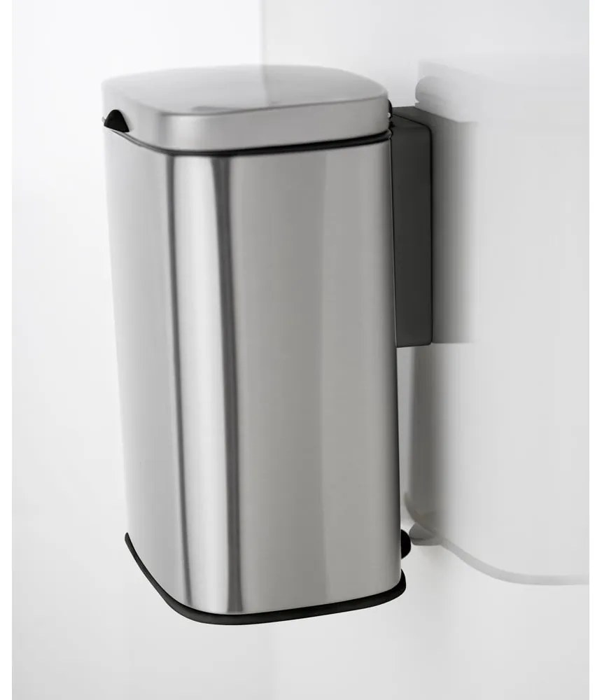 Coș de gunoi din oțel inoxidabil 5 l Sare – Wenko