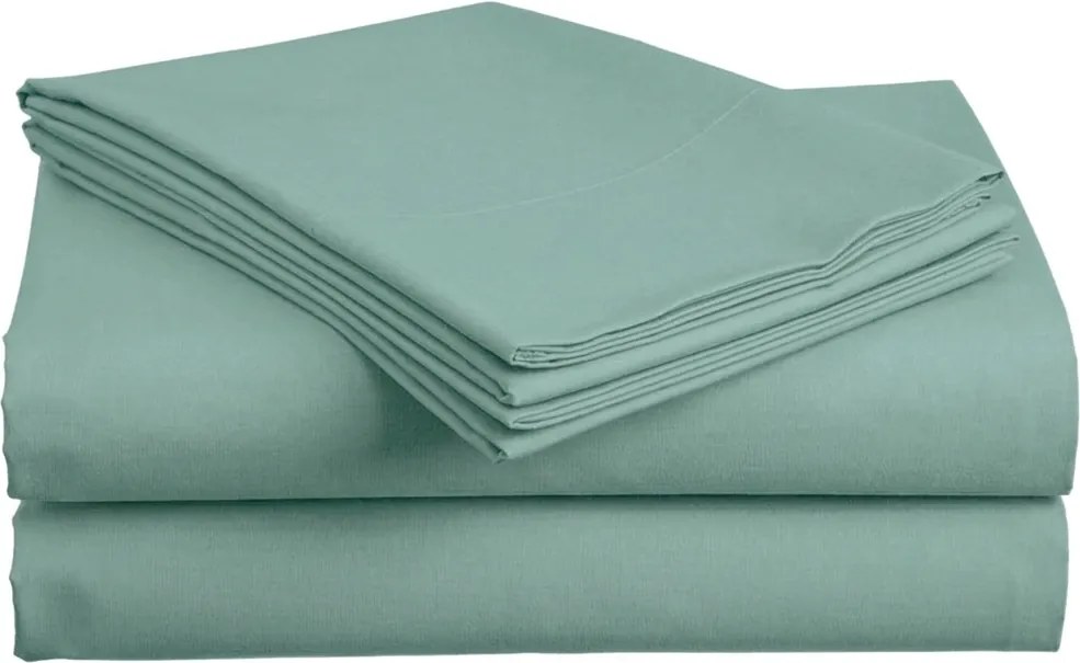 Cearsaf din bumbac 140x240 cm fistic, 100% bumbac