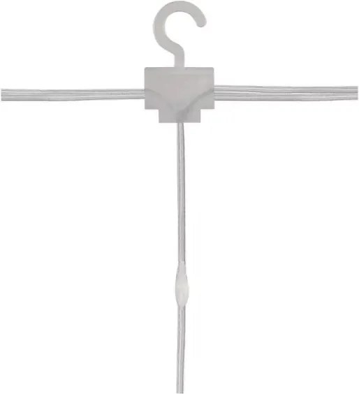 Instalație LED de Crăciun de exterior 180xLED/8 funcții 6,7 m IP44 alb cald